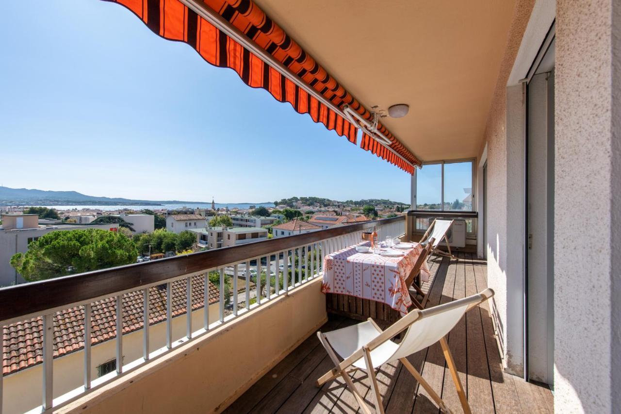 Le Cadet - Vue Panoramique Ville Et Baie De Sanary Sur Mer, Parking & Terrasse - 2 A 4 Pers Ngoại thất bức ảnh